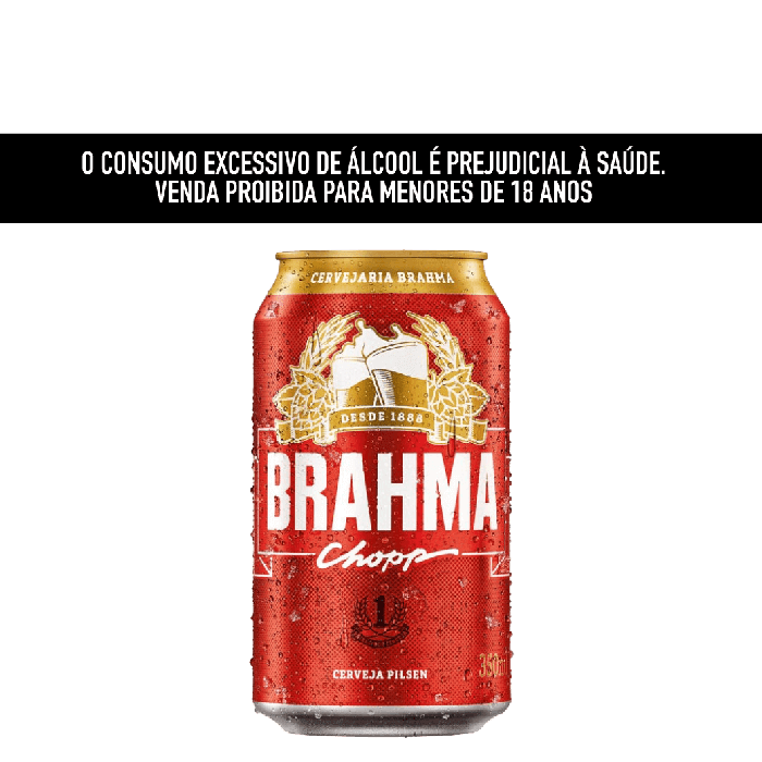 Cerveja Brahma 350ml