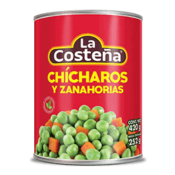 Chícharos y Zanahorias La Costeña