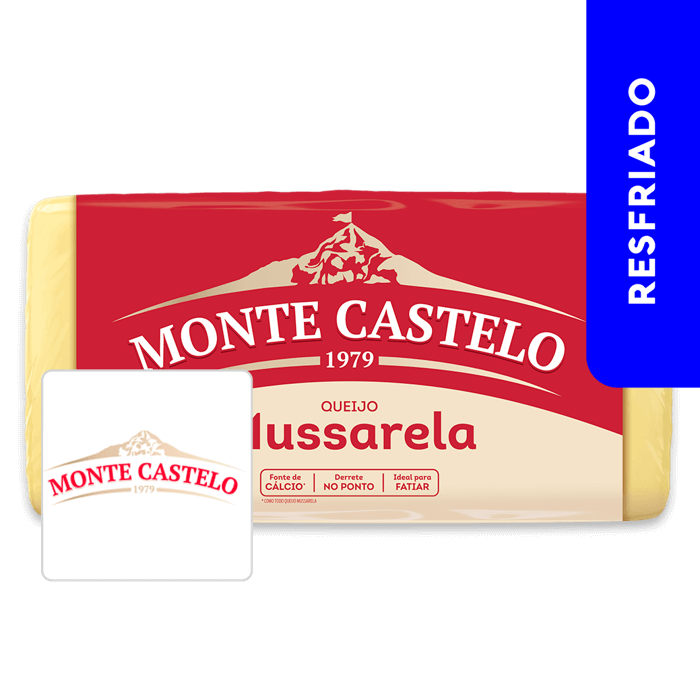 Queijo Mussarela 4.1kg - Monte Castelo