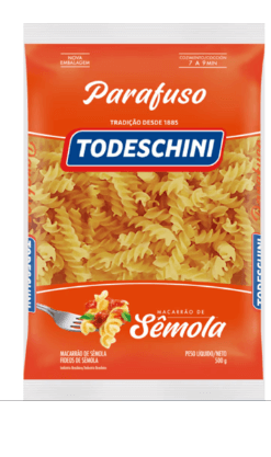 Macarrão Todeschini Parafuso Sêmola 500G